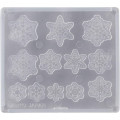 Japan Padico Clay & UV Resin Soft Mold - Snow Crystal - 2
