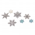 Japan Padico Clay & UV Resin Soft Mold - Snow Crystal - 7
