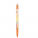 Japan Disney FriXion Ball Slim Erasable Gel Pen - Belle / Orange