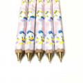 Japan Disney Wooden Mechanical Pencil - Baby Donald Duck & Daisy Duck - 1