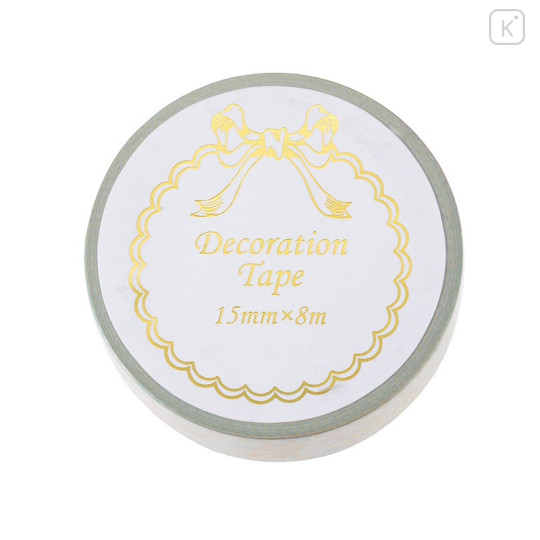 Japan Disney Store Washi Paper Masking Tape - Watercolor Mermaid Ariel - 2