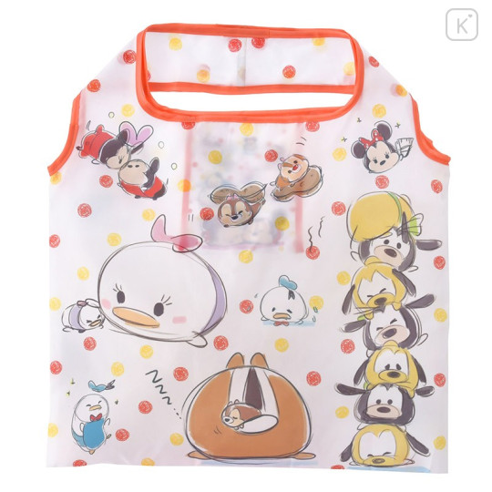 Japan Disney Store Eco Shopping Bag - Tsum Tsum Mickey and Friends - 2