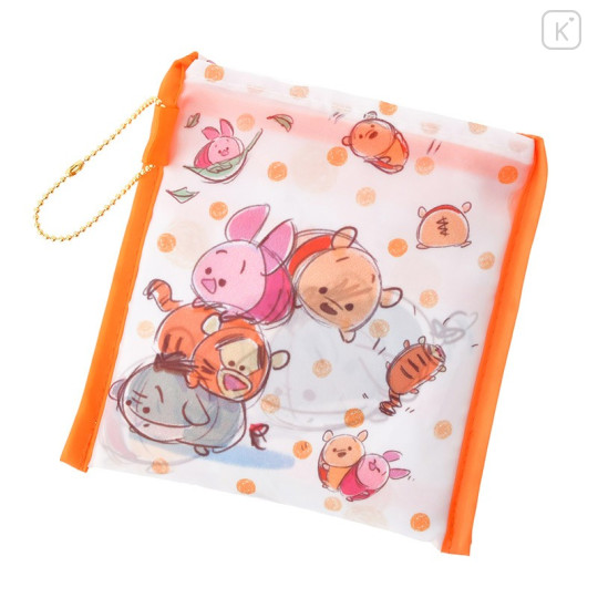 Japan Disney Store Eco Shopping Bag - Tsum Tsum Winnie the Pooh and Friends - 3