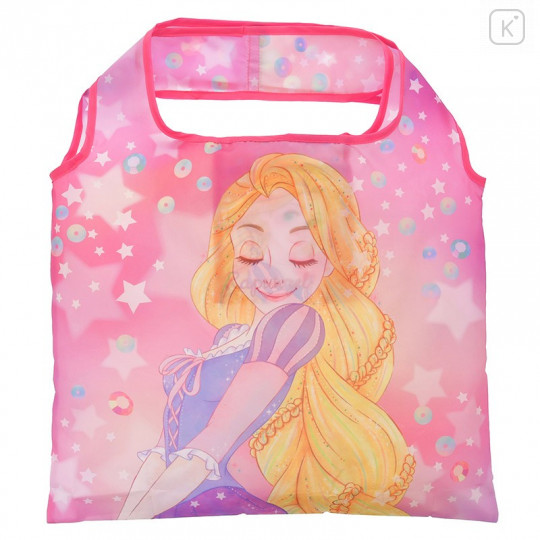 Japan Disney Store Eco Shopping Bag - Pink Tangled Rapunzel Luna - 2