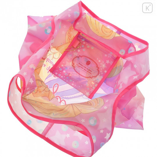 Japan Disney Store Eco Shopping Bag - Pink Tangled Rapunzel Luna - 5