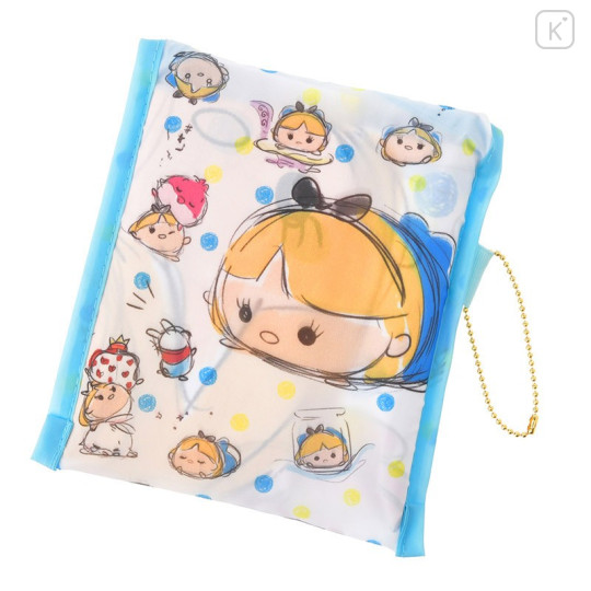 Japan Disney Store Eco Shopping Bag - Tsum Tsum Alice in the Wonderland and Friends - 4