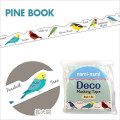 Japan Pine Book Nami Nami Washi Masking Tape - Bird - 1