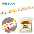 Japan Pine Book Nami Nami Washi Masking Tape - Candle Cake - 1