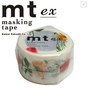 Japan MT Washi Masking Tape - Flower - 2