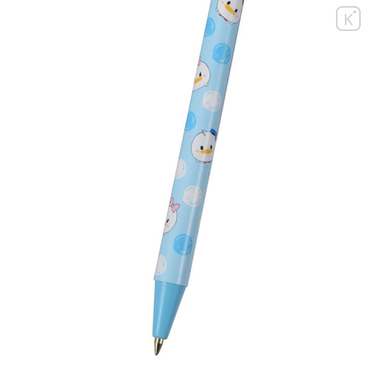 Japan Disney Store Tsum Tsum Black Ball Pen - Donald & Daisy - 2