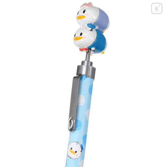 Japan Disney Store Tsum Tsum Black Ball Pen - Donald & Daisy - 3