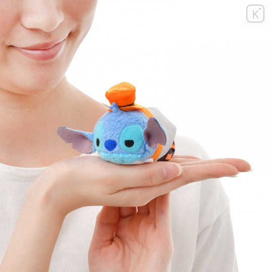 Japan Disney Store Tsum Tsum Mini Plush (S) - Dracula Stitch × Halloween 2016 - 7