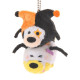 Japan Disney Store Tsum Tsum Pair Plush Keychain - Pluto & Goofy × Halloween