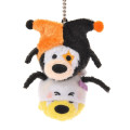 Japan Disney Store Tsum Tsum Pair Plush Keychain - Pluto & Goofy × Halloween - 2