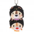 Japan Disney Store Tsum Tsum Pair Plush Keychain - Chip & Dale × Halloween - 2