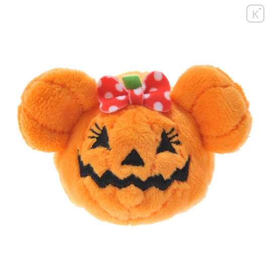Japan Disney Store Tsum Tsum Mini Plush (S) - Minnie Pumpkin × Halloween 2016 - 2