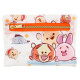 Japan Disney Store Tsum Tsum Zipper Pouch & Pocket Tissue Holder - Winnie the Pooh & Friends