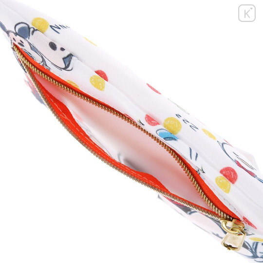 Japan Disney Store Tsum Tsum Zipper Pouch & Pocket Tissue Holder - Mickey & Friends - 4