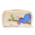 Japan Disney Store Winnie the Pooh & Friends Makeup Pencil Bag Canvas Zipper Pouch - 3