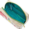 Japan Disney Store Mermaid Ariel & Friends Makeup Pencil Bag Canvas Zipper Pouch - 4