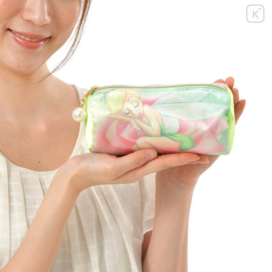 Japan Disney Store TinkerBell Yume Cawaii Makeup Pencil Bag - 5
