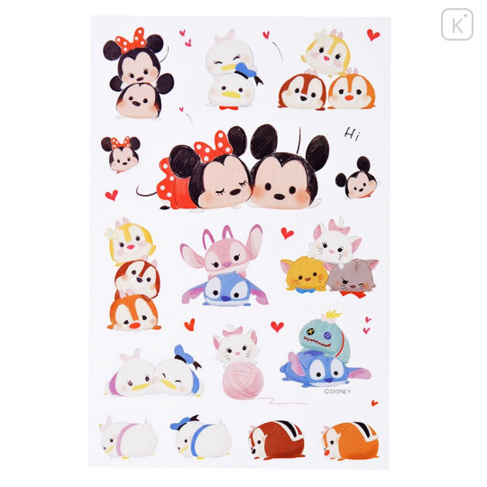 Japan Disney Store Sticker - Tsum Tsum Mickey & Friends - 2