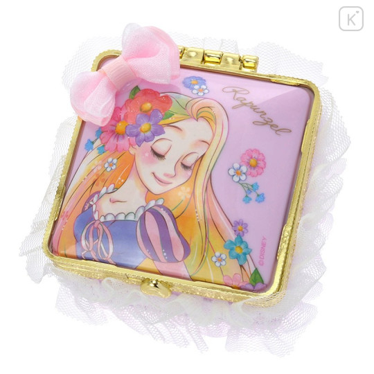 Japan Disney Store Notepad Memo Mirror Jewelry Box- Tangled Rapunzel Luna - 1