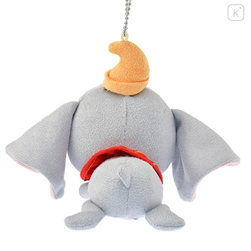 Japan Disney Tsum Tsum Plush Keychain - Sleeping Dumbo - 3