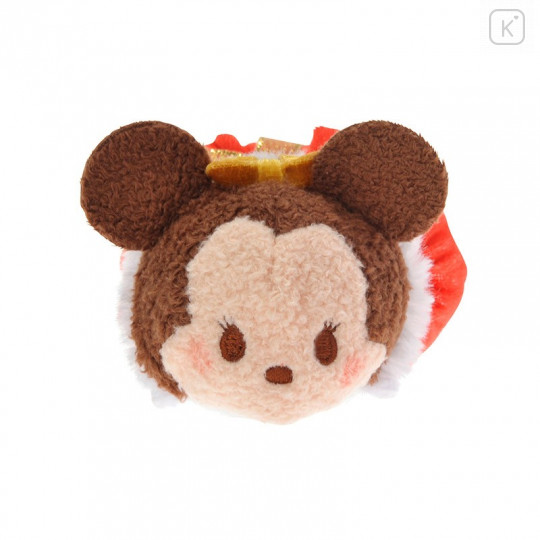 Japan Disney Store Tsum Tsum Mini Plush (S) - Minnie × Christmas 2016 - 2