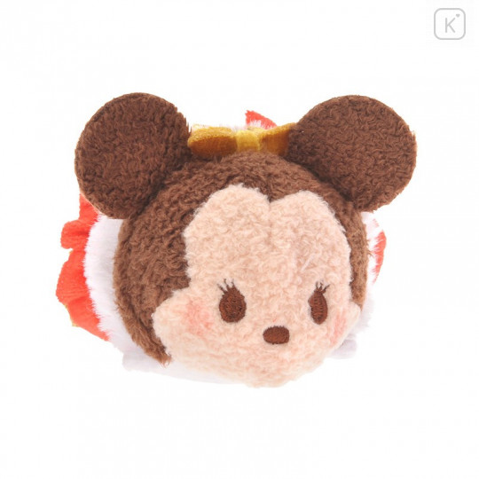Japan Disney Store Tsum Tsum Mini Plush (S) - Minnie × Christmas 2016 - 7