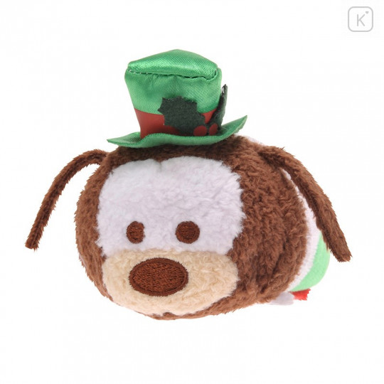 Japan Disney Store Tsum Tsum Mini Plush (S) - Goofy × Christmas 2016 - 1