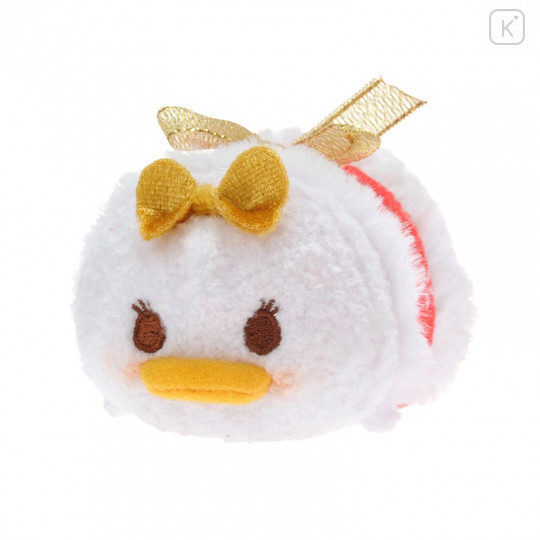 Japan Disney Store Tsum Tsum Mini Plush (S) - Daisy × Christmas 2016 - 1