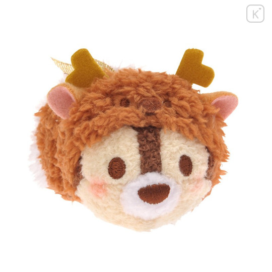 Japan Disney Store Tsum Tsum Mini Plush (S) - Chip × Christmas 2016 - 7