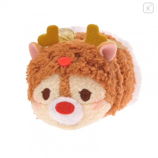 Japan Disney Store Tsum Tsum Mini Plush (S) - Dale × Christmas 2016 - 1