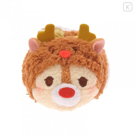 Japan Disney Store Tsum Tsum Mini Plush (S) - Dale × Christmas 2016 - 2