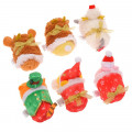 Japan Disney Store Tsum Tsum Mini Plush (S) Xmas Set - Winnie the Pooh / Christmas Wreath - 6
