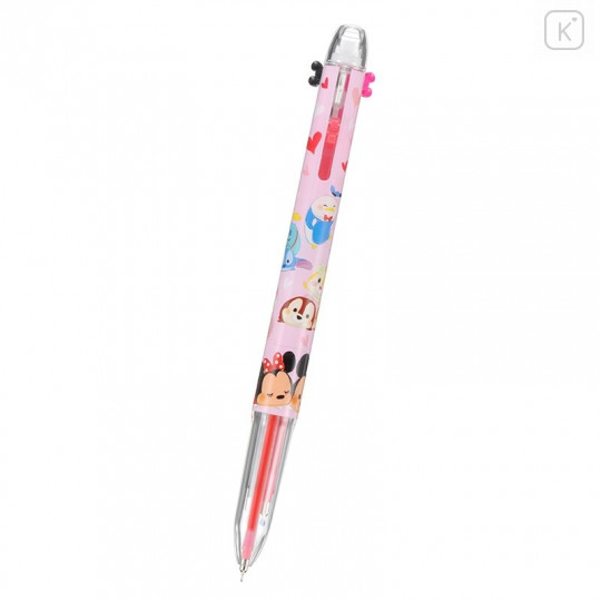 Japan Disney Store Tsum Tsum Hi-Tec-C Coleto 3 Color Multi Ball Pen - Mickey & Friends - 1