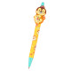 Japan Disney Store Tsum Tsum Rubber Black Ball Pen - Chip & Dale