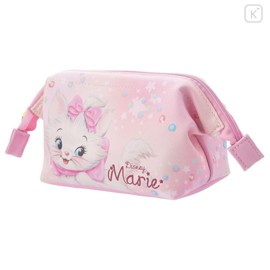 Japan Disney Store Watercolor Painting Pouch - Marie Cat (M) - 2