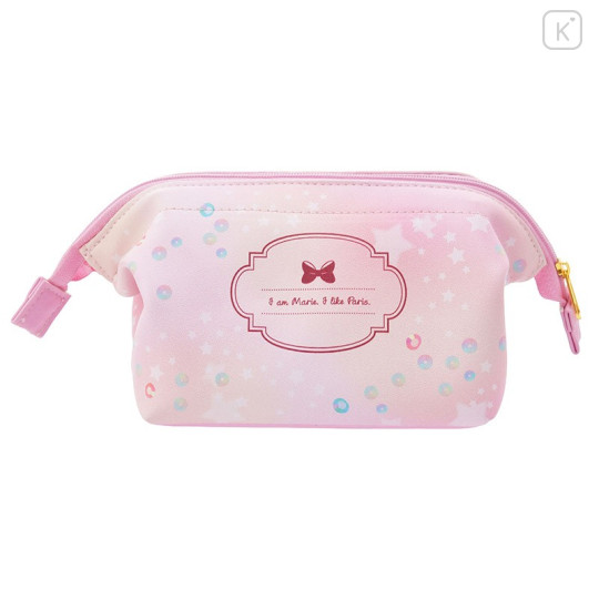 Japan Disney Store Watercolor Painting Pouch - Marie Cat (M) - 3