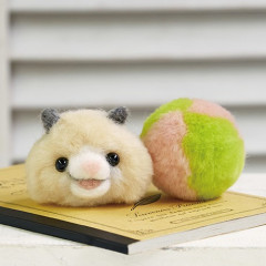 Japan Hamanaka Wool Pom Pom Craft Kit - Bonbon Alpaca and Ball