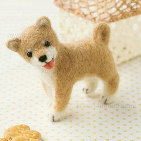 Japan Hamanaka Wool Needle Felting Book - Small Dogs