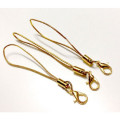 Gold Phone Straps with Lobster Clasps 1pc - 1