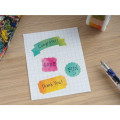 Japan MT Washi Masking Tape - Watercolor Label Name Tag - 4