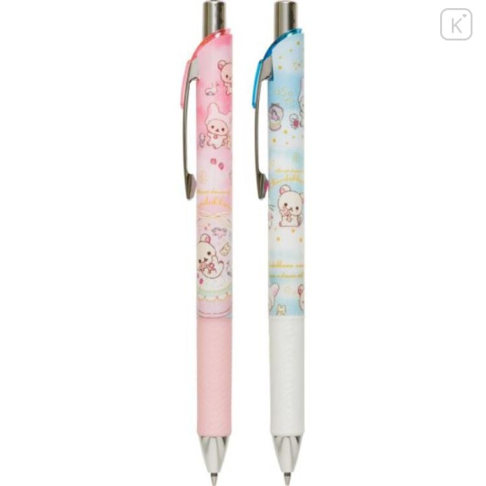 Japan Rilakkuma Korilakkuma Fluffy Cute Dream 0.5mm Mechanical Pencil - Pink - 2