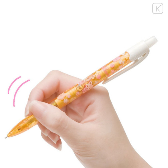 Japan Rilakkuma 0.5mm Mechanical Pencil - Transparent Orange - 3