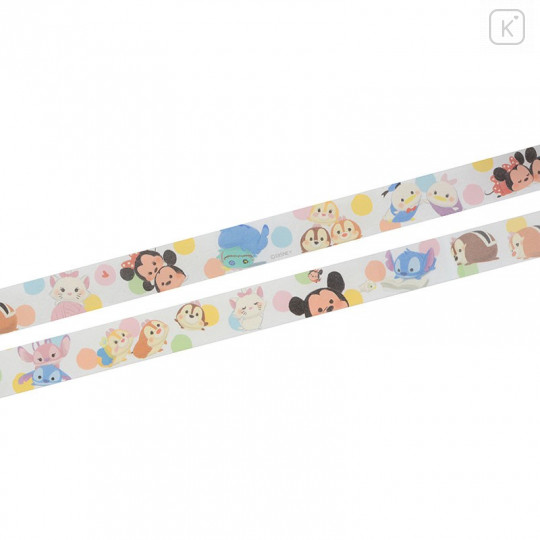Japan Disney Store Washi Paper Masking Tape - Tsum Tsum Characters - 3
