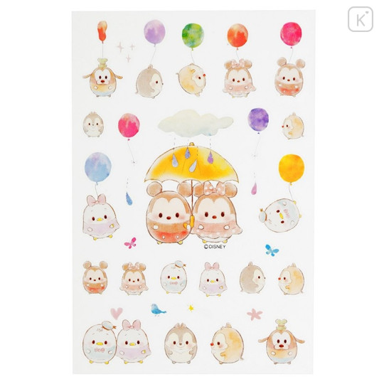 Japan Disney Store Ufufy Sticker - Mickey & Friends - 1