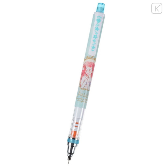 Japan Disney Store Uni Kuru Toga Auto Lead Rotation 0.5mm Mechanical Pencil - Blue Ariel - 1