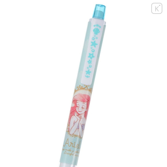 Japan Disney Store Uni Kuru Toga Auto Lead Rotation 0.5mm Mechanical Pencil - Blue Ariel - 3